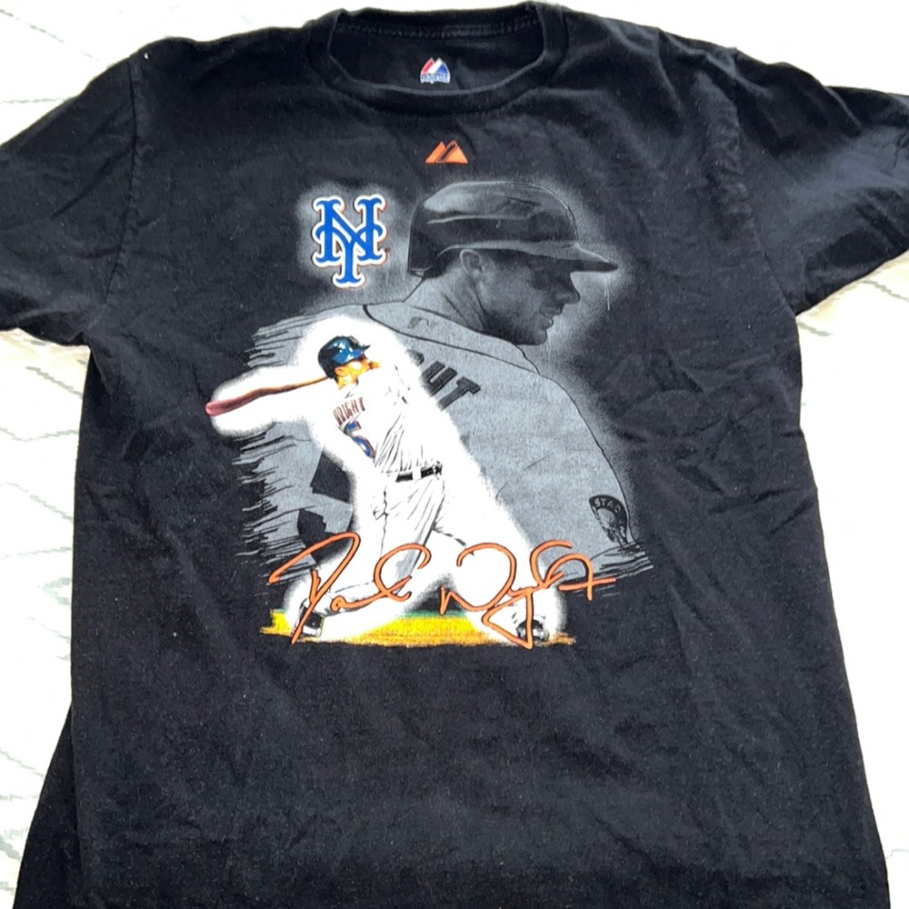Mets David Wright classic t shirt